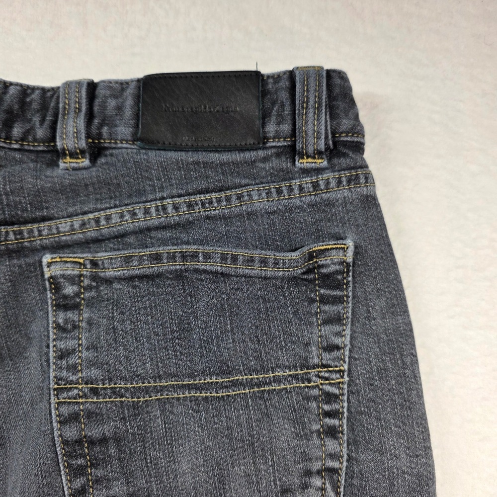 Ermenegildo Zegna Jeans Men 36 Black Straight Leg Stretch Cotton Made in Italy - Picture 9 of 11